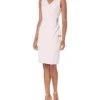 Alex Evenings Short Slimming Dress with Side Ruched Skirt | Dresses