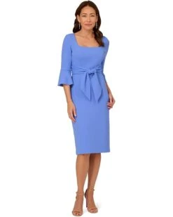 Adrianna Papell Bell Sleeve Tie Front Dress | Dresses -Elegant Dress Line 619nARXSc1L. AC SR736920