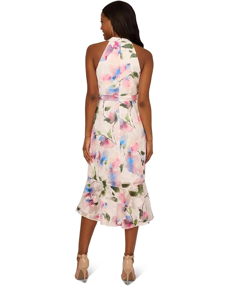 Adrianna Papell Printed High-Low Dress | Dresses 2 Adrianna Papell Printed High-Low Dress | Dresses - Image 2