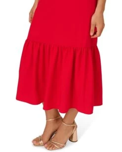 Adrianna Papell Puff Sleeve Midi Dress | Dresses 6 Adrianna Papell Puff Sleeve Midi Dress | Dresses -Elegant Dress Line 61EDk1W L. AC SR736920