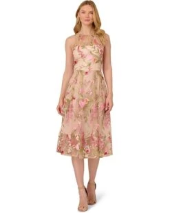Adrianna Papell Embroidered Fit-and-Flare | Dresses -Elegant Dress Line 61GEfcsSPHL. AC SR736920