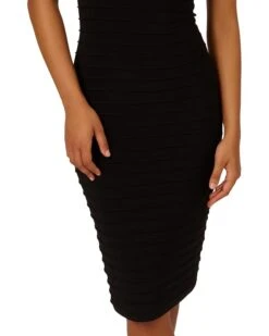 Adrianna Papell Ruffled Neckline Pintuck Dress | Dresses -Elegant Dress Line 61ILH57ylWL. AC SR736920