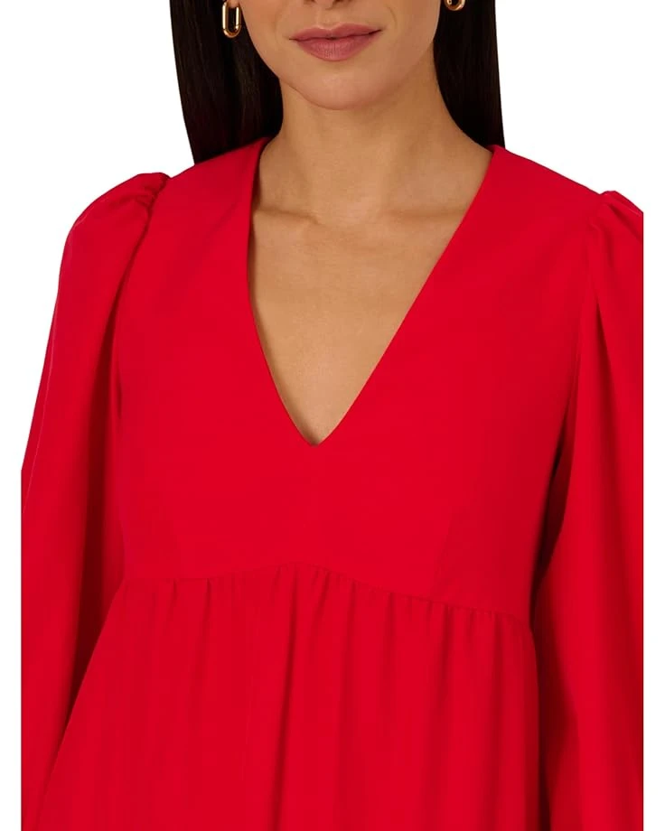 Adrianna Papell Trapeze Solid Dress | Dresses 3 Adrianna Papell Trapeze Solid Dress | Dresses - Image 3