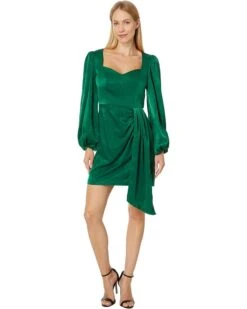 Adrianna Papell Short Satin Dress | Dresses