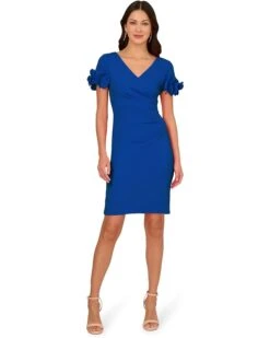 Adrianna Papell Knit Crepe Short Dress | Dresses -Elegant Dress Line 61jK5mxuSwL. AC SR736920