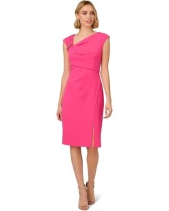 Adrianna Papell Knit Crepe Short Dress | Dresses -Elegant Dress Line 61lV1jo1CL. AC SR736920