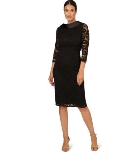 Adrianna Papell Roll Neck Sheath Dress | Dresses