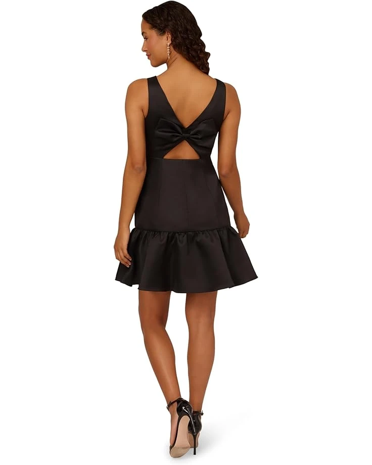 Adrianna Papell Mikado Flounce Hem Midi Dress | Dresses 3 Adrianna Papell Mikado Flounce Hem Midi Dress | Dresses - Image 3