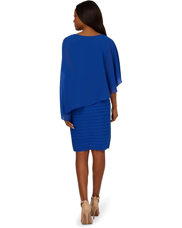 Adrianna Papell Chiffon Cape Dress | Dresses 2 Adrianna Papell Chiffon Cape Dress | Dresses - Image 2
