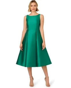 Adrianna Papell Sleeveless Tea Length Dress | Dresses -Elegant Dress Line 61tCGZ9yRXL. AC SR736920