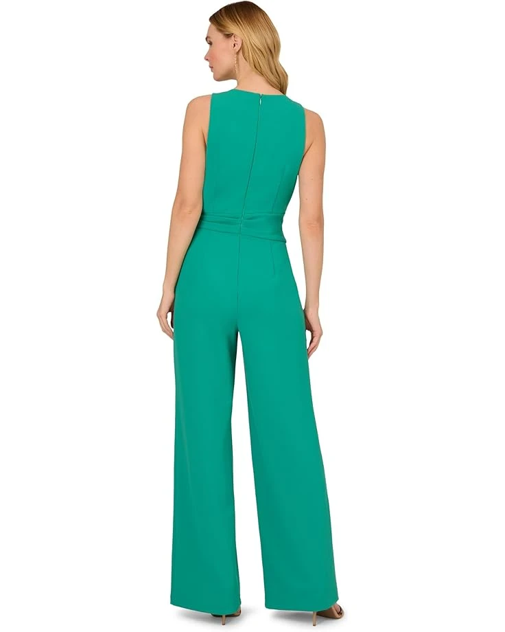 Adrianna Papell Wide Leg Bow Detail Jumpsuit | Jumpsuits & Rompers 2 Adrianna Papell Wide Leg Bow Detail Jumpsuit | Jumpsuits & Rompers - Image 2