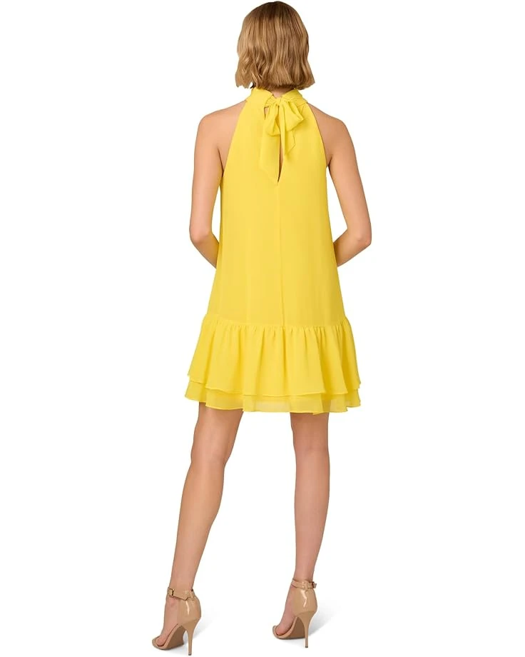 Adrianna Papell Chiffon Trapeze Short Dress | Dresses 2 Adrianna Papell Chiffon Trapeze Short Dress | Dresses - Image 2