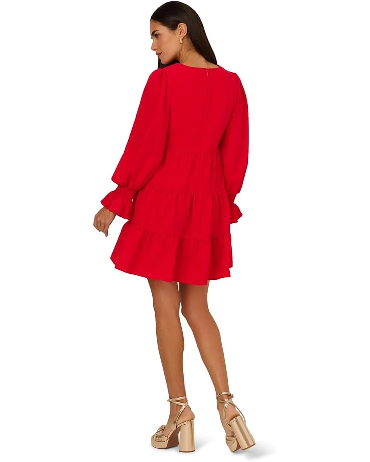 Adrianna Papell Trapeze Solid Dress | Dresses 2 Adrianna Papell Trapeze Solid Dress | Dresses - Image 2