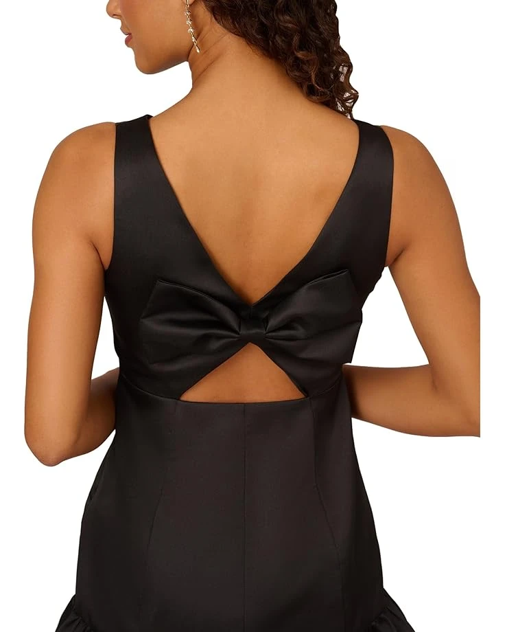 Adrianna Papell Mikado Flounce Hem Midi Dress | Dresses 4 Adrianna Papell Mikado Flounce Hem Midi Dress | Dresses - Image 4