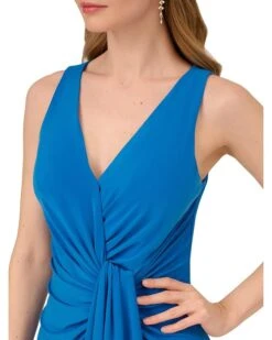 Adrianna Papell Side Draped Stretch Jersey Dress | Dresses -Elegant Dress Line 71RijSZhnSL. AC SR736920