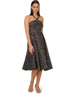 Adrianna Papell Polkadot Fit-and-Flare | Dresses