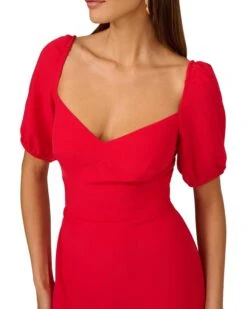 Adrianna Papell Puff Sleeve Midi Dress | Dresses 7 Adrianna Papell Puff Sleeve Midi Dress | Dresses -Elegant Dress Line 71dyCP7ghL. AC SR736920