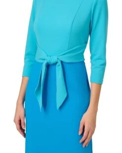 Adrianna Papell Colorblock Tie Front Dress | Dresses -Elegant Dress Line 71k bBRZ3sL. AC SR736920