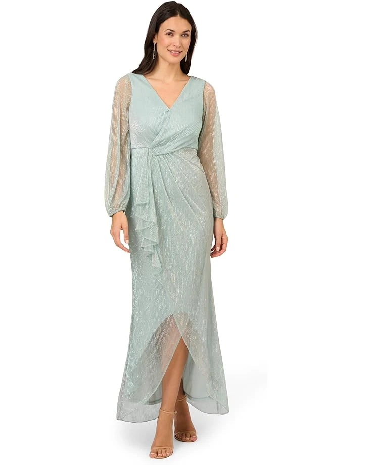 Adrianna Papell Metallic Mesh Gown | Dresses 1 Adrianna Papell Metallic Mesh Gown | Dresses