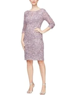 Alex Evenings Short Soutache Sheath Dress | Dresses
