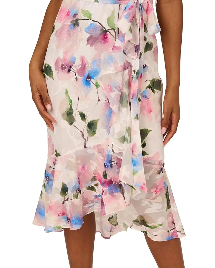 Adrianna Papell Printed High-Low Dress | Dresses 3 Adrianna Papell Printed High-Low Dress | Dresses - Image 3