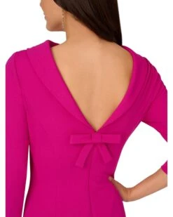 Adrianna Papell Rolled Neck Crepe Midi Dress | Dresses -Elegant Dress Line 71sjKfqgTOL. AC SR736920