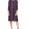 Alex Evenings Short Embroidered Mock Jacket Dress | Dresses