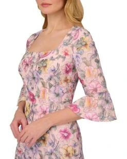 Adrianna Papell Floral Printed Short Dress | Dresses -Elegant Dress Line 81W4Mbzb5ZL. AC SR736920