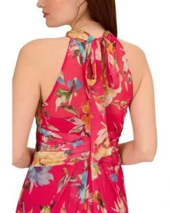 Adrianna Papell Printed Chiffon Mock Neck Halter Long Gown | Dresses 5 Adrianna Papell Printed Chiffon Mock Neck Halter Long Gown | Dresses -Elegant Dress Line 81axUq3gS9L. AC SR736920