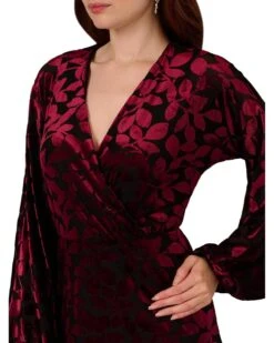 Adrianna Papell Velvet Burnout Short Dress | Dresses -Elegant Dress Line 81bSKvFxeoL. AC SR736920