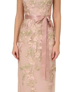 Adrianna Papell Cascading Floral Embroidered Long Column Gown | Dresses 7 Adrianna Papell Cascading Floral Embroidered Long Column Gown | Dresses -Elegant Dress Line 81tlM7BRKzL. AC SR736920